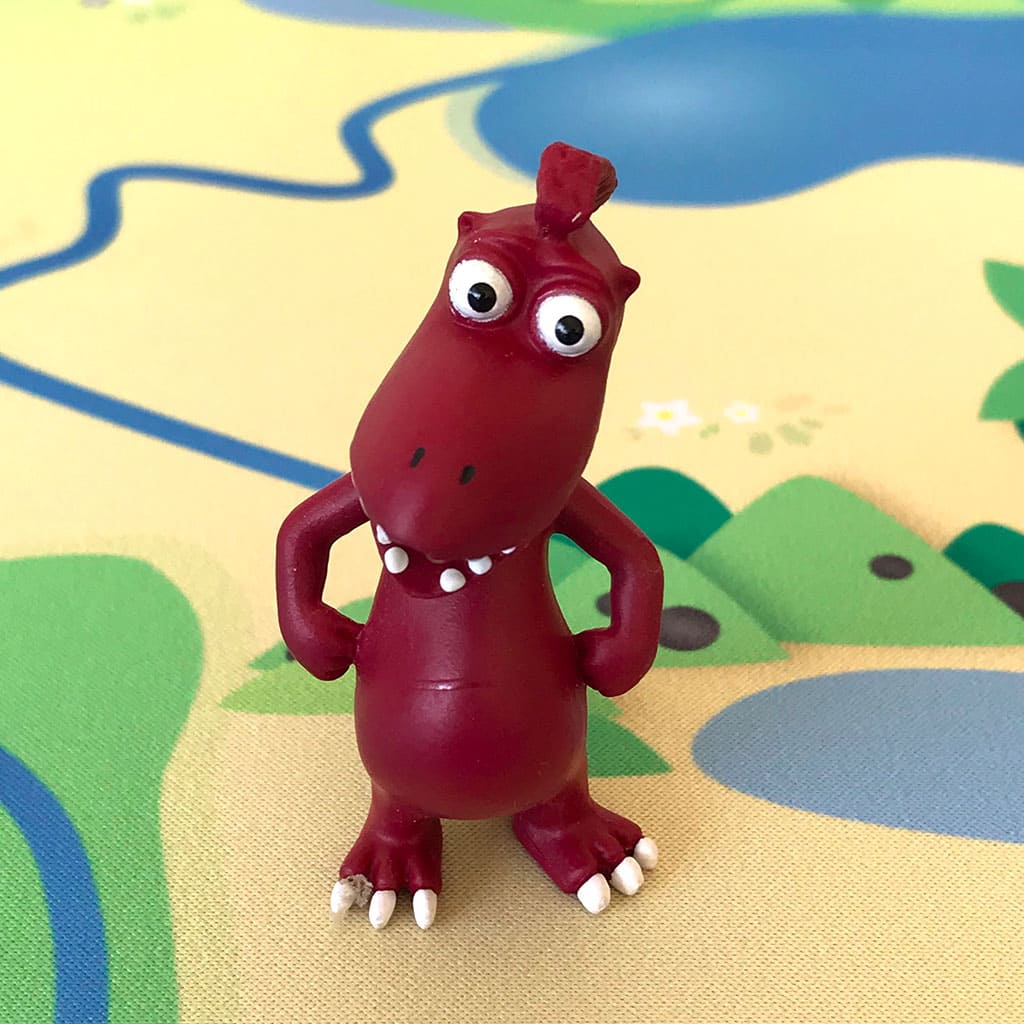 Spielmatte – Kleiner Drache Kokosnuss Dracheninsel inklusive Figuren