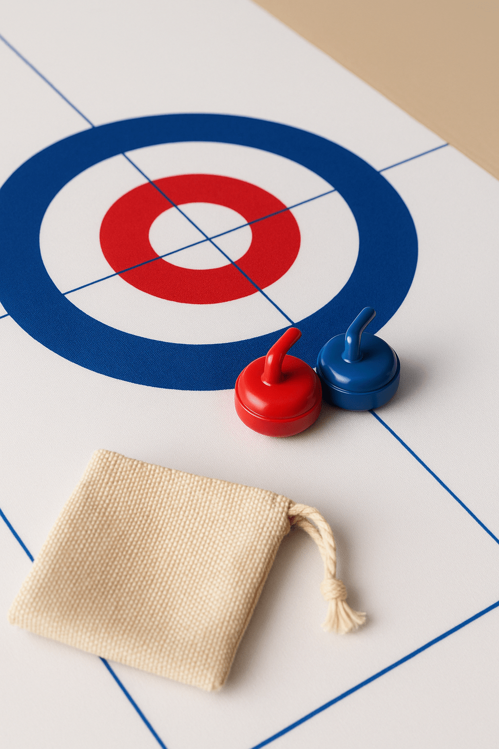 Mini Curling-Set – Spaß trifft Präzision! Inklusive Figuren