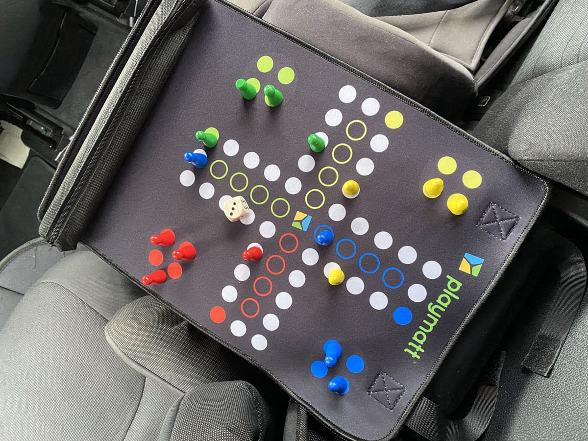 Reisespiel “Rausschmeißer” Ludo Gesellschaftsspiel