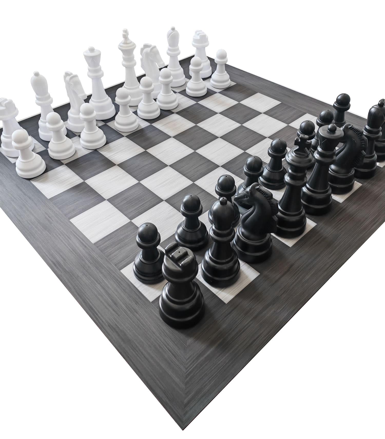 XXL Schachspiel – 110 × 110 cm Outdoor-Garten-Schach