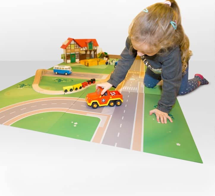 Spielmatte – T-Kreuzung